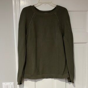 Talbots Olive Green Sweater